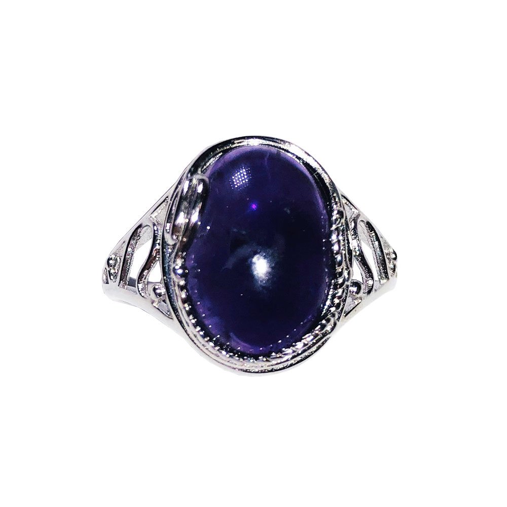 Bague "Capucine" Améthyste | Argent 925