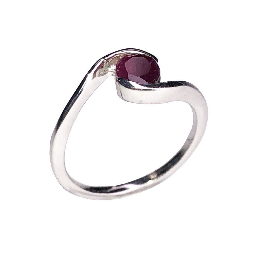 Bague Doriane Rubis | Argent 925