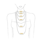 Collier Agate noire | Pierres boules 6mm