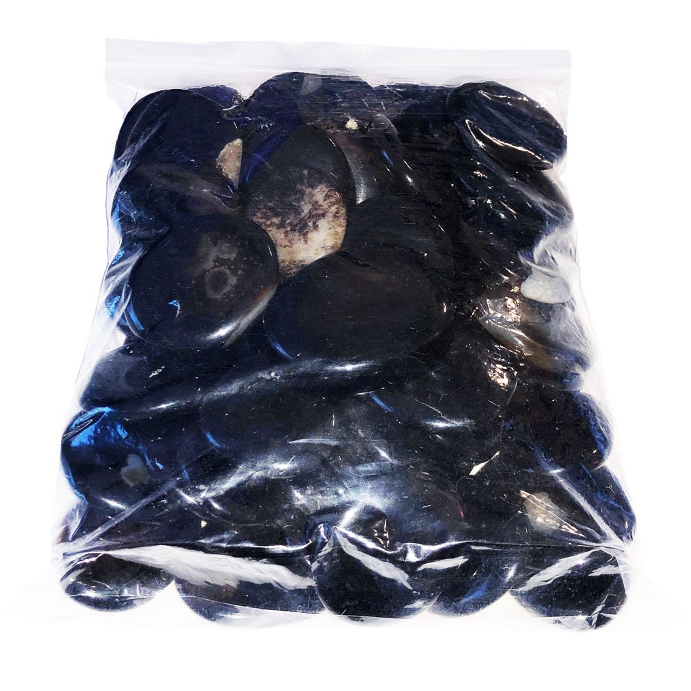 Galets Agate noire | 1kg
